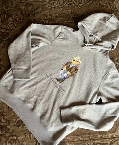  Ralph Lauren Polo Bear sweat Parker f-ti- Denim & supply L size 