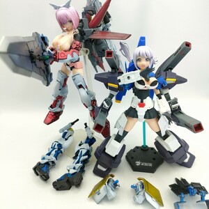 1円スタート！　フレームアームズ・ガール/創彩少女庭園など　美少女プラモデル　塗装完成品