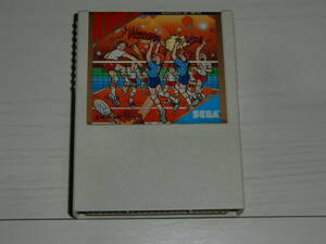 [ Mark Ⅲ version ] Great volleyball (Great volleyball) cassette only Sega (SEGA) made MARKⅢ exclusive use . lamp thing * attention * soft only 