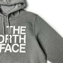 1円～!売切!【正規新品】THE NORTH FACE◆BRAND PROUD HOODIE パーカー ビッグロゴ ハーフドーム US限定 男女兼用(M)グレー 181130-33_画像4