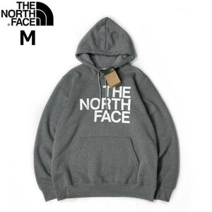 1円～!売切!【正規新品】THE NORTH FACE◆BRAND PROUD HOODIE パーカー ビッグロゴ ハーフドーム US限定 男女兼用(M)グレー 181130-33