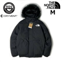 1円～!売切!【正規新品】THE NORTH FACE GOTHAM JACKET III ゴッサム ダウンジャケット US限定 高品質 550 防寒 撥水(M)黒 ② 190122-175_画像3