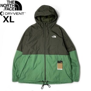 1円～!売切!【正規新品】THE NORTH FACE◆ANTORA RAIN HOODIE マウンテンパーカー ナイロン US限定 2023最新 撥水(XL)カーキ 180915-60