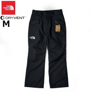 1円～!売切!【正規新品】THE NORTH FACE◆STRAIGHT SIX PANT スノーパンツ ロング US限定 撥水 ボックスロゴスノボ スキー(M)黒 190110-35