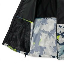 1円～!売切!【正規新品】THE NORTH FACE◆PRINTED FLYWEIGHT HOODIE 2.0 ウインドパーカー US限定 2023最新 防風(S)黒 紺 総柄 180915-50_画像8