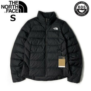 1円～!売切!【正規新品】THE NORTH FACE W FLARE DOWN JACKET2 ダウンジャケット US限定 防寒 軽量 ロゴ刺繍 フレアダウン(S)黒 190122-85