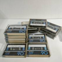 se220 SONY カセットテープ AHF/90/60/46 20本セット レトロ ブルー 録音済 まとめ売り_画像4
