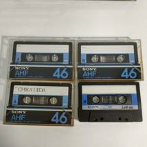 se220 SONY カセットテープ AHF/90/60/46 20本セット レトロ ブルー 録音済 まとめ売り_画像2