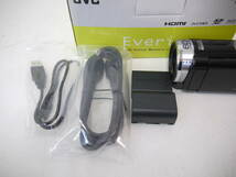 863 JVC Everio GZ-HM133-B FULL HD KONICA MINOLTA HD LENS f=2.9-116mm 1:1.8 エブリオ デジタルビデオカメラ 箱/バッテリー付_画像2