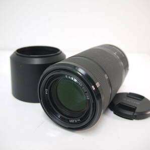 990 SONY SEL55210 E 4.5-6.3/55-210mm OSS Eマウント ソニー カメラレンズ フード/レンズキャップ付の画像1