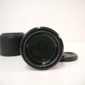 990 SONY SEL55210 E 4.5-6.3/55-210mm OSS Eマウント ソニー カメラレンズ フード/レンズキャップ付の画像2