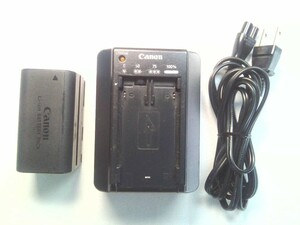 CANON　キャノン　パワーアダプター　充電器　CA-920　／バッテリー、電源コード付き★ 動作品