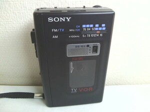 SONY◆ソニー　ラジオ カセット レコーダー　WA-2001 日本製★ジャンク