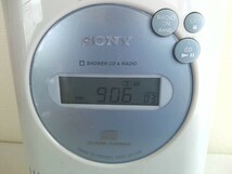 SONY 　ソニー　ICF-CD74 　CDラジオ 　防滴仕様　★動作品_画像2