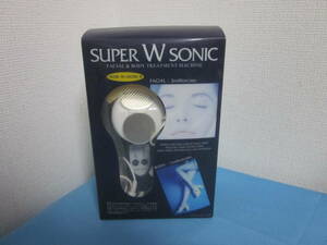 美品★スーパーダブルソニック SUPER W SONIC　超音波美容器