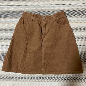 WEGO BROWNY STANDARD コーデュロイ スカート