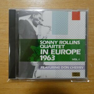 41087503;【CD】SONNY ROLLINS QUARTET / IN EUROPE 1963 VOL.I　JU-313