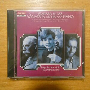 41087808;【CD/西独盤/蒸着仕様】KENNEDY/PETTINGER / ELGAR:VIOLIN SONATA etc.(CHAN8380)