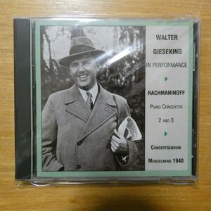 017685025020;【CD/MUSIC&ARTS】GIESEKING / PLAYS RACHUMANINOFF(CD250)