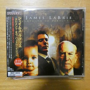 4527516005269;【CD】ジェイムス・ラブリエ / エレメンツ・オヴ・パースウェイジョン　MICP-10510