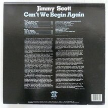 47048308;【US盤】Jimmy Scott / Can't We Begin Again_画像2