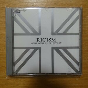 4988009105758;【DVD】米米CLUB / HISTORY RICISM　SRBL-1057