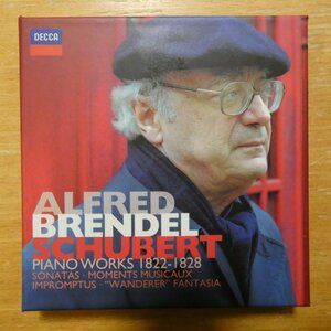 41088371;【7CDBOX/独盤】BRENDEL / SCHUBERT:PIANO WORKS 1822-1828