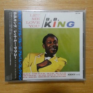 41088629;【未開封/CD】B.B.KING / レット・ミー・ラヴ・ユー　PCD-3880