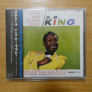 41088628;【未開封/CD】B.B.KING / レット・ミー・ラヴ・ユー　PCD-3880
