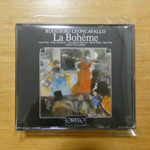 4011790023229;【2CD/西独盤】POPP, WALLBERG / LEONCAVALLO: LA BOHEME(C023822H)