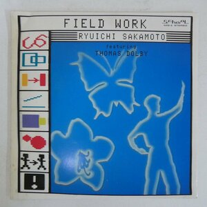 46061542;【国内盤/7inch】坂本龍一 Ryuichi Sakamoto Featuring Thomas Dolby / Field Work