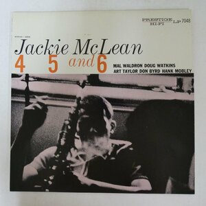 46061782;【US盤/OJC Prestige/厚紙ジャケ】Jackie McLean / 4, 5 And 6