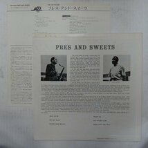 46061923;【国内盤/Verve/MONO/美盤】Lester Young & Harry Sweets Edison / Pres & Sweets_画像2