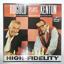 46061985;【国内盤/MONO/美盤】The Pete Rugolo Orchestra / Rugolo Plays Kenton_画像1