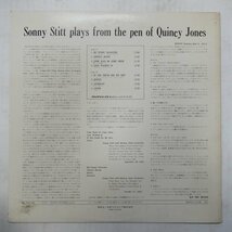 46061986;【国内盤/ROULETTE/MONO/美盤】Sonny Stitt / Plays from the Pen of Quincy Jones_画像2