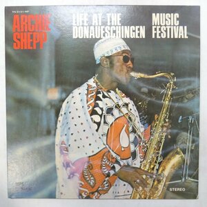 46061999;【国内盤/MPS/見開き】Archie Shepp / Life At The Donaueschingen Music Festival