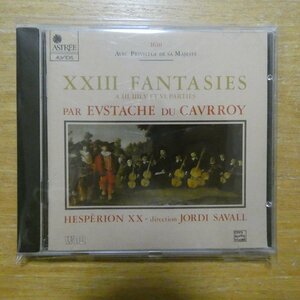 41088816;【CD/ASTREE/仏盤】SAVALL / SU CAURROY-XXIII FANTASIES(E7749)