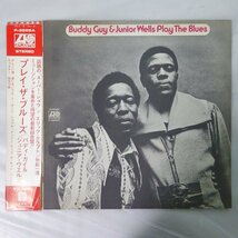 10021033;【帯残/テクスチャージャケ/ATLANTIC】Buddy Guy & Junior Wells / Play The Blues_画像1