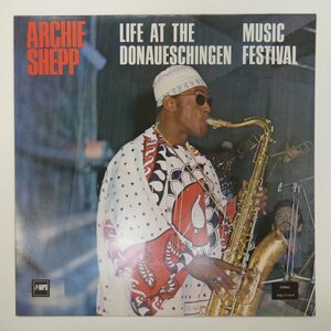 46062447;【国内盤/MPS/美盤】Archie Shepp / Life At The Donaueschingen Music Festival