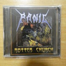 7898335601855;【CD/2008年再発盤/ブラジル産スラッシュメタル】PANIC / ROTTEN CHURCH　MR039_画像1