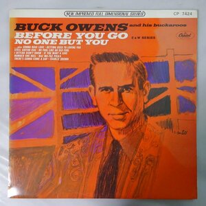 10021247;【国内盤/ペラジャケ/東芝赤盤】Buck Owens And His Buckaroos / Before You Go / No One But You