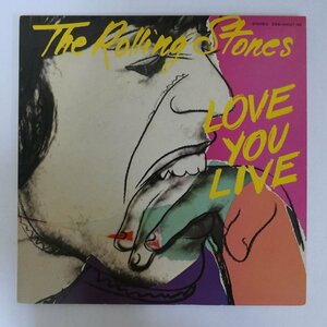 46062972;【国内盤/2LP/見開き/美盤】The Rolling Stones / Love You Live