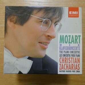 41090287;【10CDBOX/独盤】ZACHARIAS / MOZART:DIE KLAVIERKONZERTEの画像1