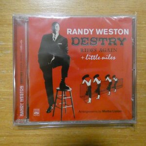 8427328606059;【未開封/CD】RANDY WESTON / DESTRY RIDES AGAIN+LITTLE NILES　FSR-CD605