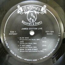 46063495;【US盤/Antone's/シュリンク/美盤】James Cotton / Recorded Live At Antone's Night Club_画像3