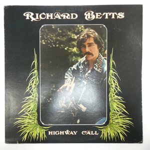 46064324;【US盤/ポスター付】Richard Betts / Highway Call