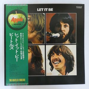 47048401;【帯付/美盤/見開き】The Beatles / Let It Be