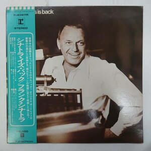 47049295;【帯付/美盤/補充票/Riverside/見開き】Frank Sinatra / Ol' Blue Eyes Is Back