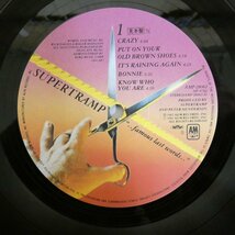 47049951;【国内盤/プロモ】Supertramp / ...Famous Last Words..._画像3