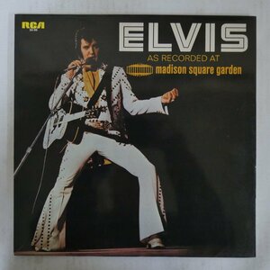 47050026;【国内盤/見開き】Elvis Presley / Elvis As Recorded At Madison Square Garden エルヴィス・イン・ニューヨーク